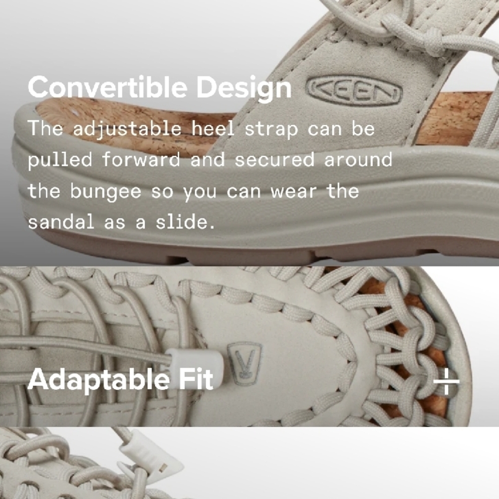 Keen Uneek Convertible Open-Air Sneaker Sandal - image 8